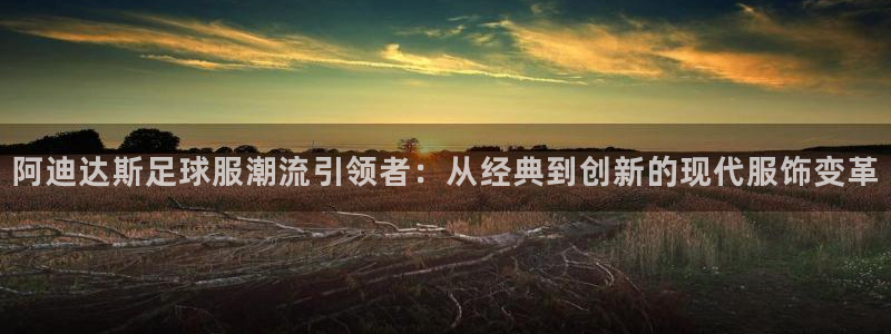 球新体育：阿迪达斯足球服潮流引领者：从经典到创新的现代服饰变革